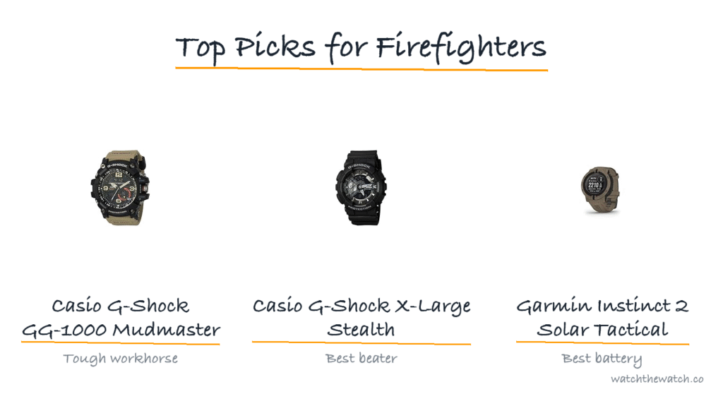 Best watches for firefighters — top picks