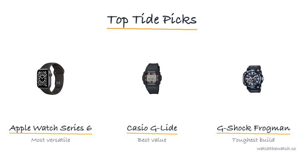 Best tide watches — top picks