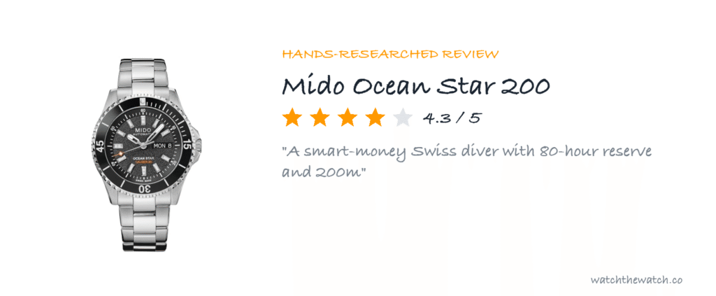 Mido Ocean Star review