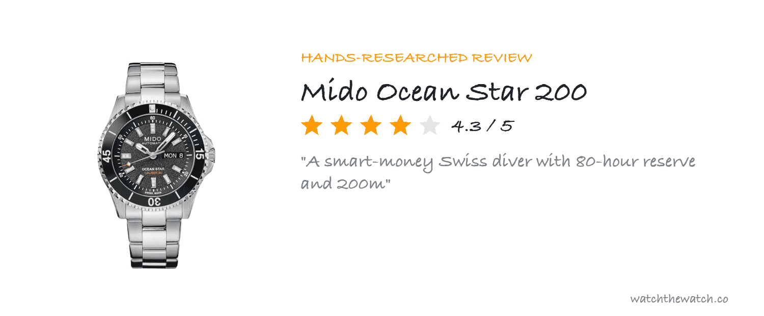 Mido Ocean Star Review — top picks