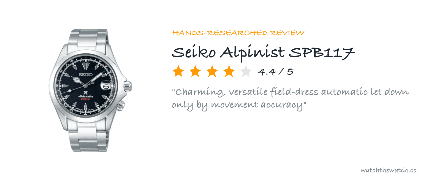 Seiko Alpinist Watch Review — top picks