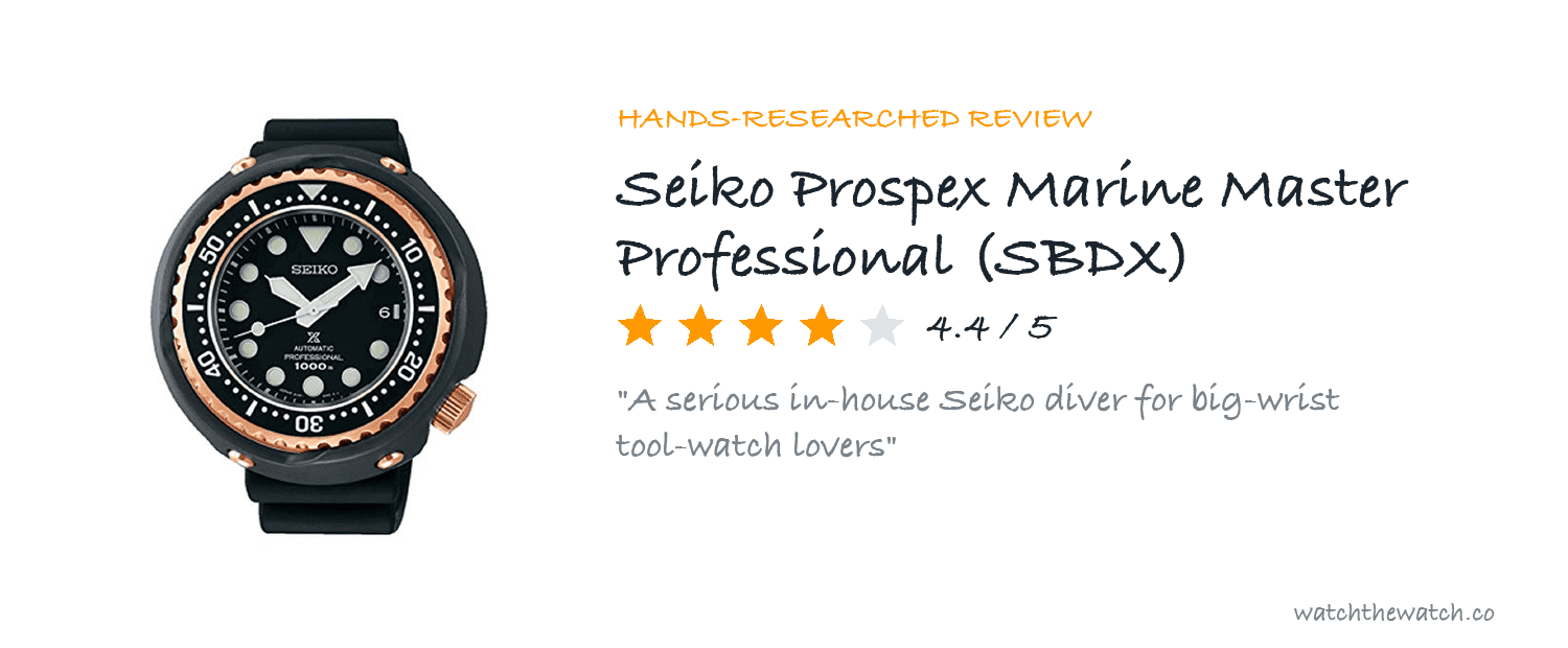 Seiko Marinemaster Watch Review — top picks