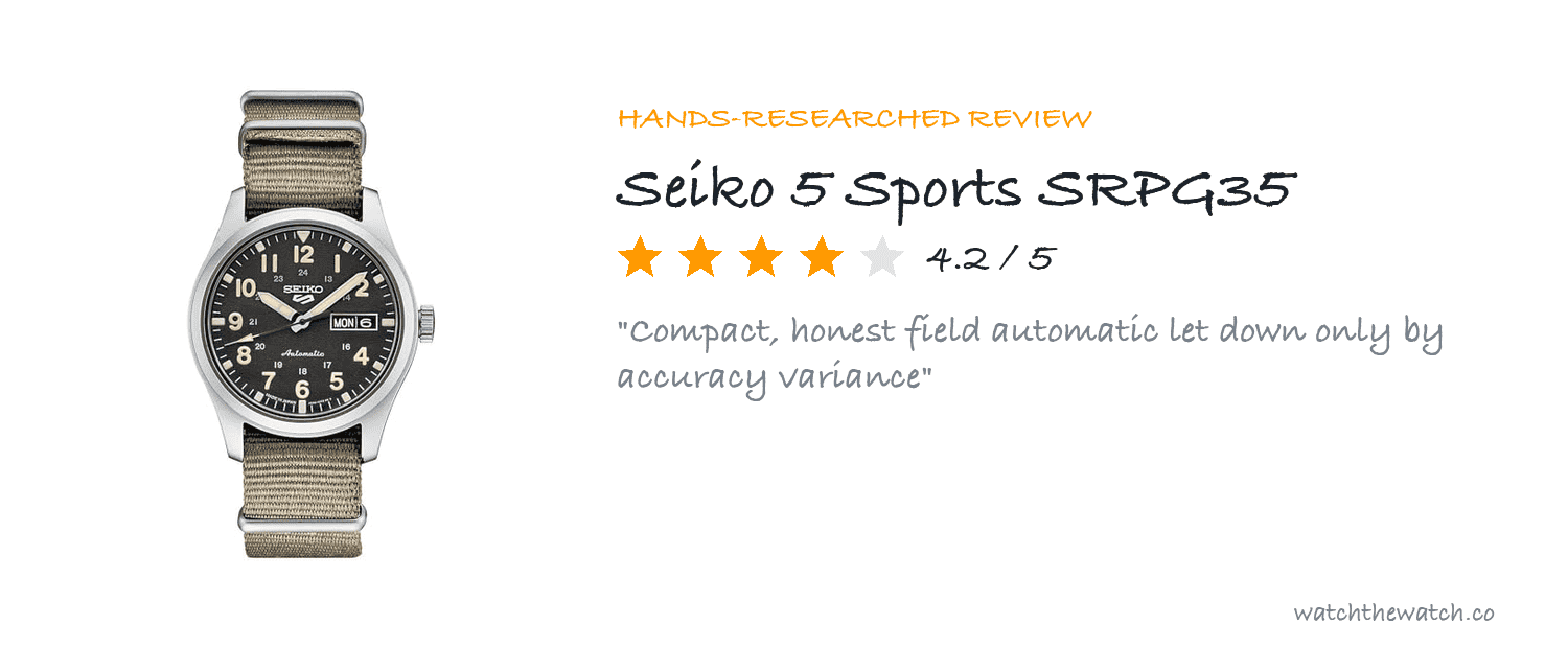 Seiko 5 Military Watch Review — top picks