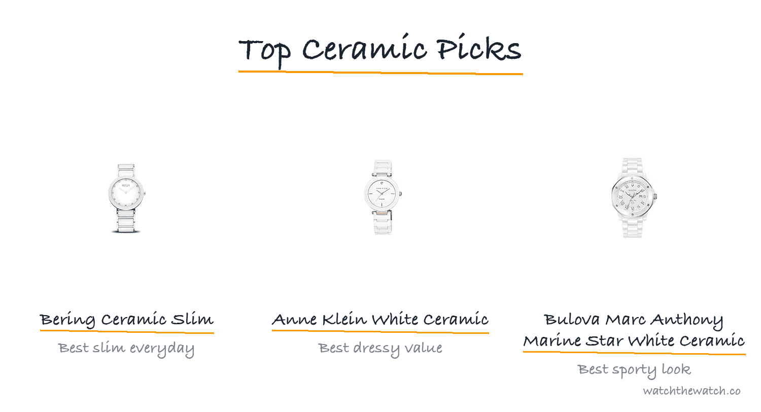 Best White Ceramic Watches for Women (2026) — top picks