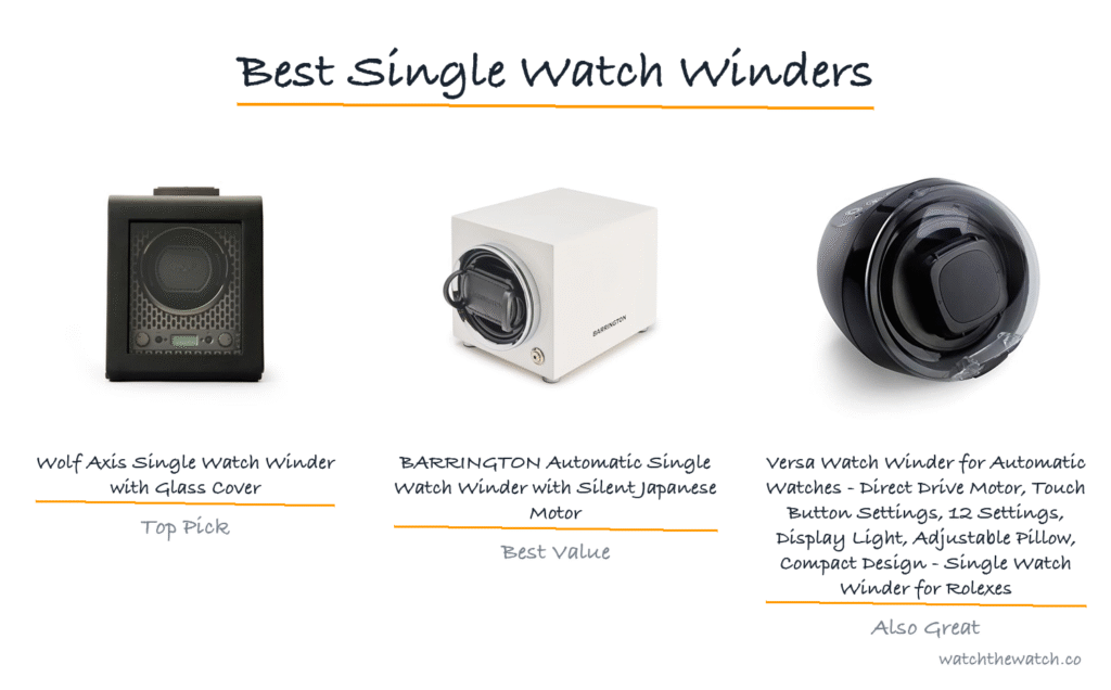 Best Single Watch Winders (2026) — watchthewatch.co