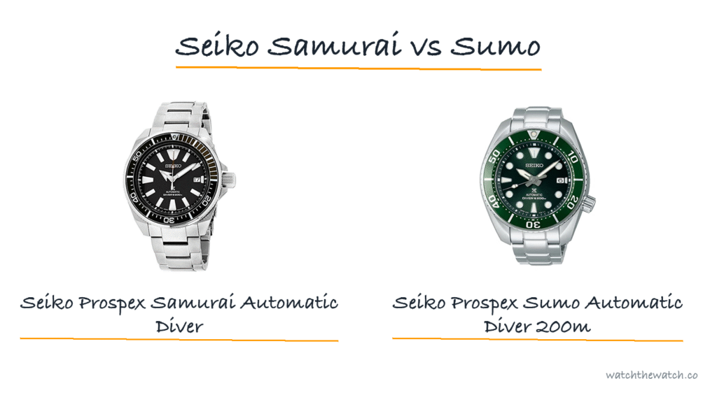Seiko Samurai vs Sumo: The Affordable Prospex Diver Showdown — watchthewatch.co
