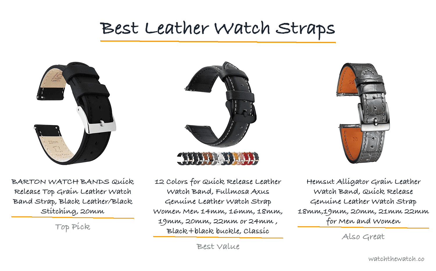 Best Leather Watch Straps (2026)