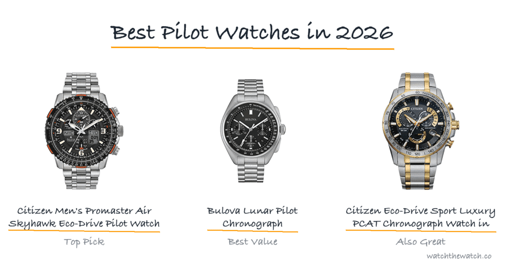 Best Pilot Watches in 2026 — watchthewatch.co