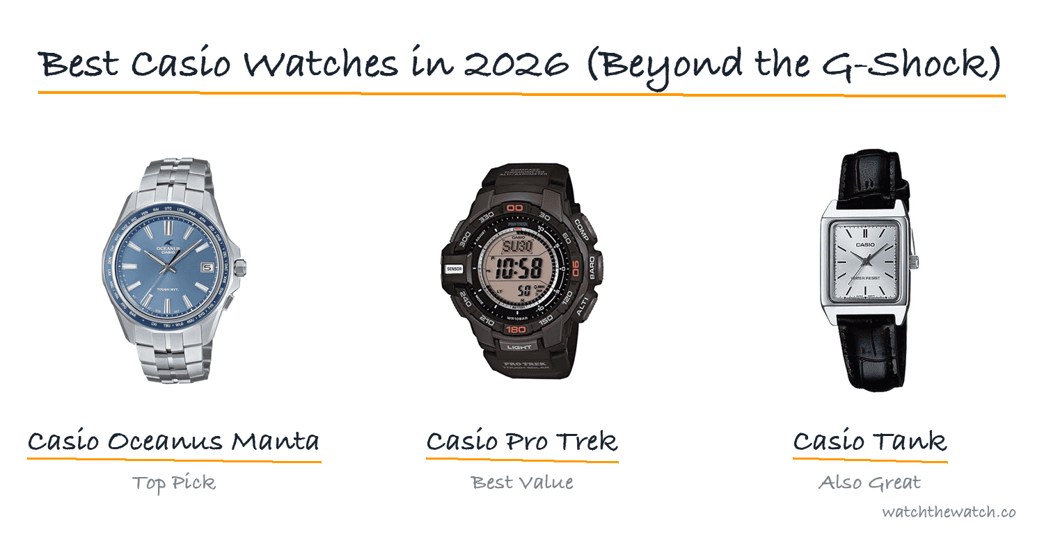 Best Casio Watches in 2026 (Beyond the G-Shock)